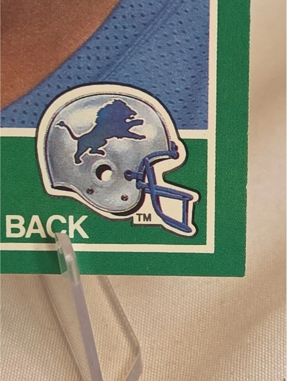 1989 SCORE BARRY SANDERS FOOTBALL ROOKIE CARD LIONS RC #257